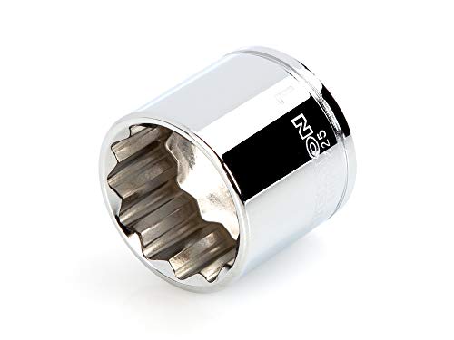 Image of TEKTON 3 /8 Inch Drive x 1 Inch Shallow 12-Point Socket | SHD12225