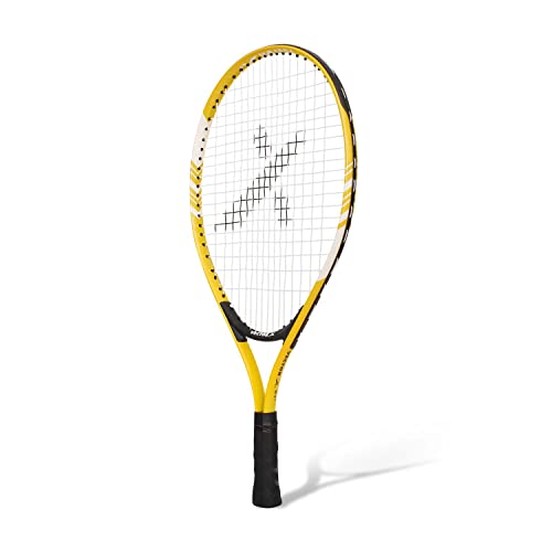 Image of Vector X Vxt 520 21 inches with Full Cover Strung Tennis Racquet (Red,White) (Yellow)