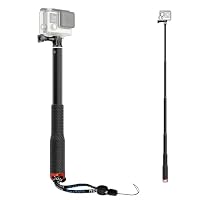 94cm Ausziehbar Wasserdicht Selfie Stick Kompatibel mit Gopro AKASO – Ansicht 1