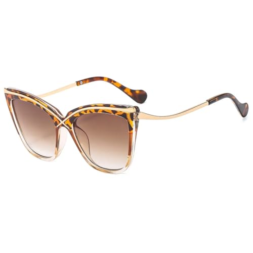 Lunettes œil de chat pour femme contre l'éblouissement à verres dégradés