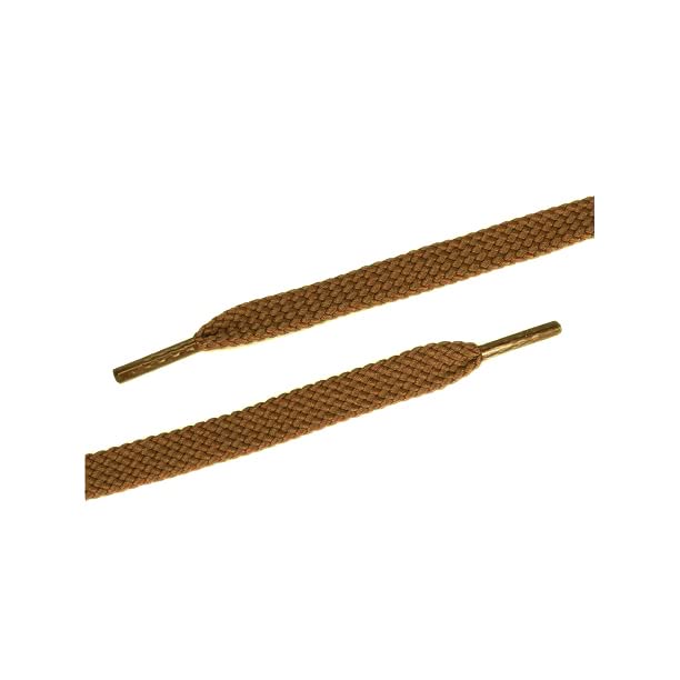 Image of 2 PAIRS Flat Shoe laces 48 Inches Wide Shoelaces for Athletic Running Sneakers Sports Shoes Boot Laces Strings (2 Pairs)