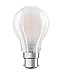 Produktbild Osram LED Star Classic A Lampe, in Kolbenform mit B22d-Sockel, nicht dimmbar, Ersetzt 60 Watt, Matt, Warmweiß - 2700 Kelvin, 1er-Pack