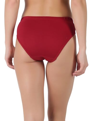 Image of Dollar Lehar Super Combed Cotton Women's Solid Hipster Panty - Actual Colour May Vary