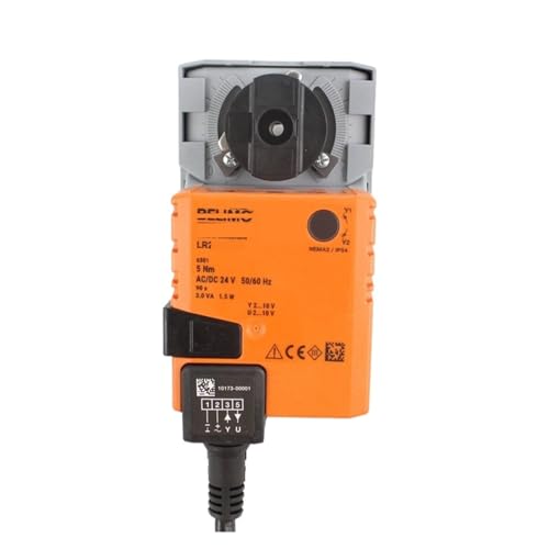 LR24A-SR, LR24A-SZR AC24V DC24V 5NM Modulating Rotary Actuator for Ball Valves Control Modulating 2-10V(LR24A-SZ)