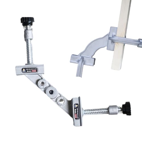 Nybhyjka Étau à Angle Droit | Pince Angulaire à 90 Degrés - Outils Manuels en Aluminium avec Dispositif Réglable d'Alignement de Tuyaux pour Soudage et Montage