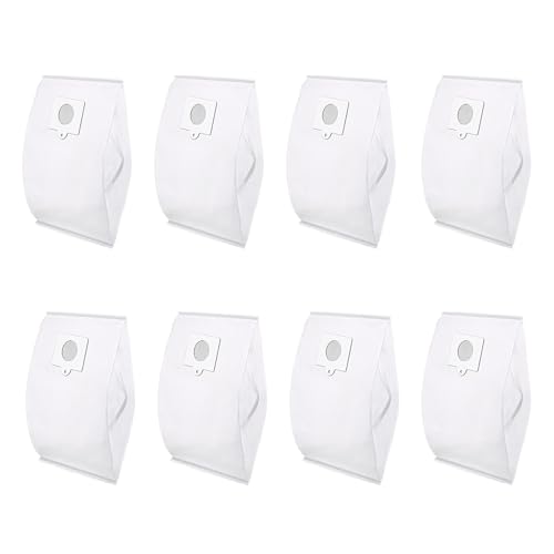 8 Pack Fit for Kenmore Canister Vacuum Bags 53292 Type Q/C HEPA Replacement Dust Bags for Kenmore 600 400 200 700 800 Series Vacuum Bags 81615 81214 81414 81714 21814 BC3005 BC2005 BC7005
