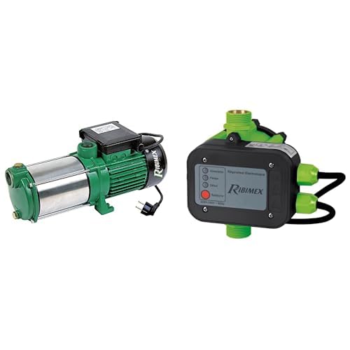 Pompe de surface multicellulaire auto-amorçante à 5 turbines – en inox & RIBILAND -...