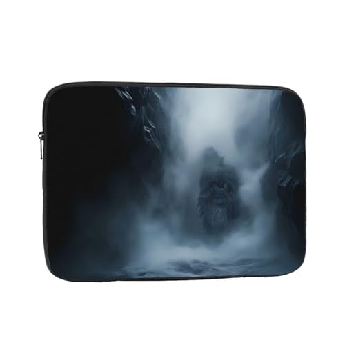 Evil In The Mist Laptop Sleeve Case 15 Inch Suitable For Notebook Computer Tablet Traveling Carrying Simple Case