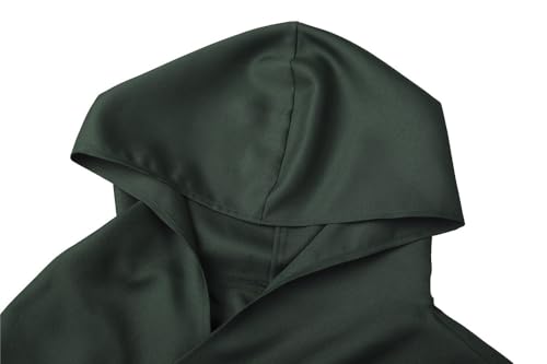 Disfraz de Eren Yeager para hombre talla L con capa verde y cinturones 6