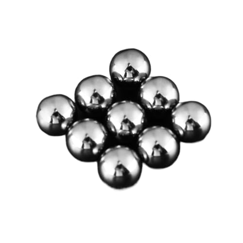 6.35mm 1/4 inch Diameter Industrial Bearing Steel Balls G10 Steel Balls Steel Balls Bearing Balls 5PC