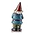 Alpine Corporation | 12"H Outdoor Garden Gnome Yard Statue with Bird Accent — Whimsical Hand-Painted Décor for Lawn, Patio & Flower Beds — Multicolor Finish