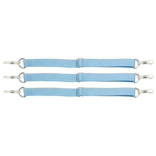 Image of Kids Sports Glasses Strap Kids Eyeglasses Straps Adjustable - 3 Pack Eyeglass Strap for Kids Glasses Sports Strap