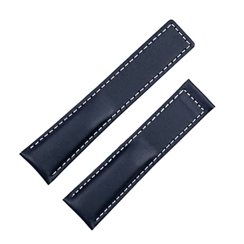 Bracelet cuir de veau givré pour montre TAG HEUER Monaco Carrera 22mm