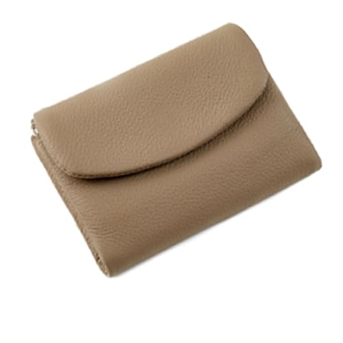 Joyfullygo Wallet, Unisex Pebble Leather Wallet, Pebble Leather Wallets with Credit Card Holder, Coin Holder & Cash Slots (Elephant Gray)