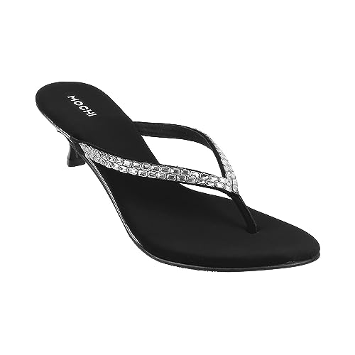 Image of Mochi Women Kitten Heel Fashion Sandal