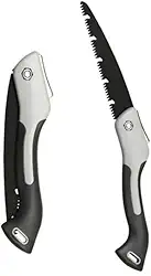 Serra de Mão Dobrável para Poda e Madeira 24,5cm | Ideal para Jardinagem, Bushcraft, Paisagismo e Camping