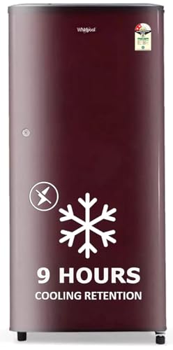 Whirlpool 184 L 2 Star Direct-Cool Single Door Refrigerator (205 WDE CLS 2S SHERRY WINE-Z, Red)