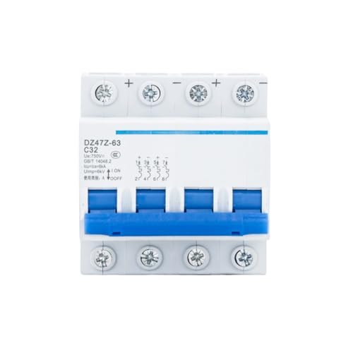 Disjoncteur DC 4P 63A pour rail DIN et système solaire photovoltaïque