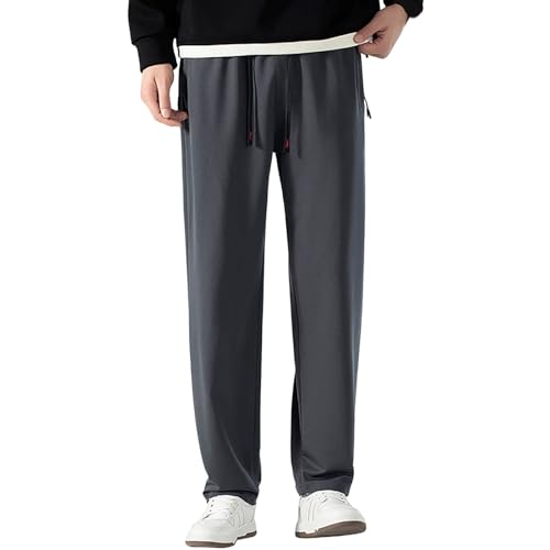 Pantalon homme jogging chaud et stretch à coupe droite pour un confort absolu au quotidien