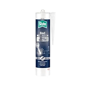 Sista Sanitär Silikon Bad Profi-Qualität 1x280ml