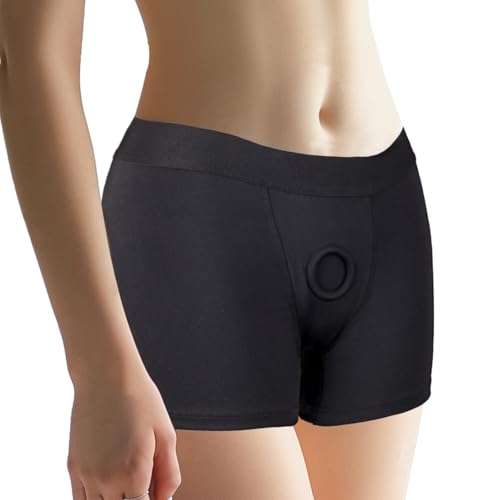 Classic Nylon Strap on Underwear Strapless Boxer Brief