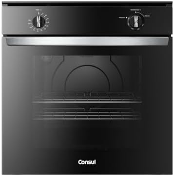 Forno de Embutir a Gás 78 Litros Preto com Grill - COA84CE 220v