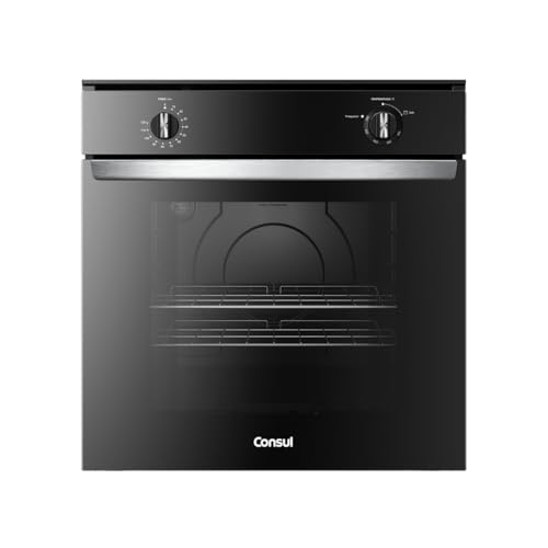 Forno de Embutir a Gás 78 Litros Preto com Grill - COA84CE 220v