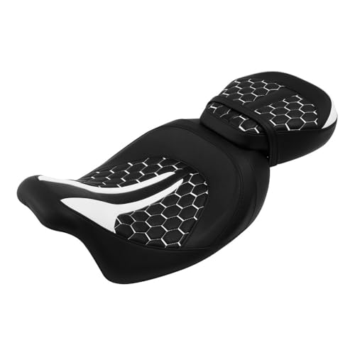 Asiento sillín de motocicleta para Touring en rutas largas de Street Glide y Electra