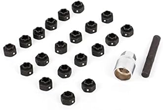 22PCS Wheel Locking Nut Key Kit Compatible with VAG, Wheel Lock Nut Scoket Adapter Set, Wheel Anti-Theft Lug Nut Removal Tool, Anti-Theft Screw Remover