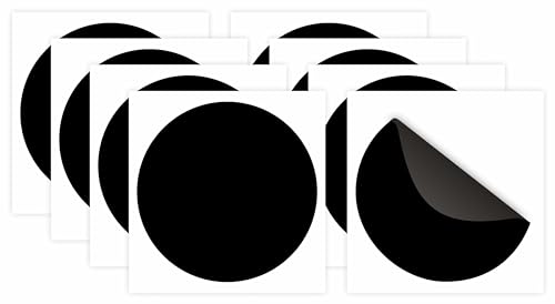 Pack 8ud Pegatinas Anticolisión para Cristales Vinilo Adhesivo