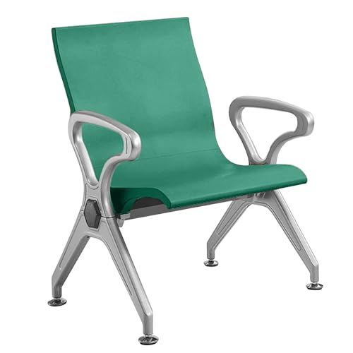 Reception Chair Set for Waiting Room - Visitor Sofa with Armrests, Stylish Airport Bench for Banks, Hospitals, Schools, Barbershops - Comfortable Seating Solution