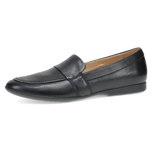 Dansko Linden Slip-On Loafers for Women - Comfortable Flat Shoes with Arch Support - Versatile Casual to Dressy Footwear - Lightweight Rubber Outsole