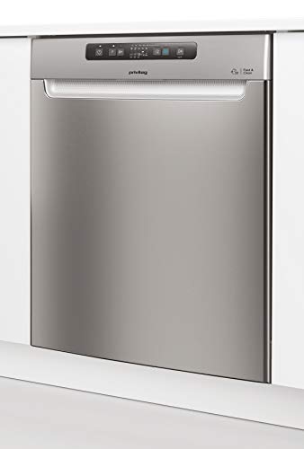 Privileg RUC 2C24 A X Unterbau-Geschirrspüler 60 cm / 14 Maßgedecke/Fast&Clean 28’ / Auto Door/Push&Go/Intensivprogramm/Startzeitvorwahl/Vollwasserschutz, Edelstahl