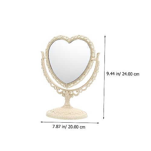 Espejo de Maquillaje Vintage Giratorio Para Mesa miniatura 6