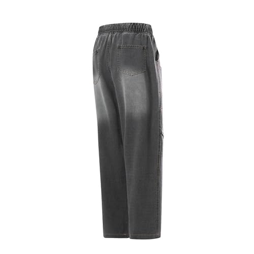 Men's Flare Leg Jeans Classic Denim Pants for Casual Streetwear Comfortable Non Stretch Fabric Spring Summer Fall4