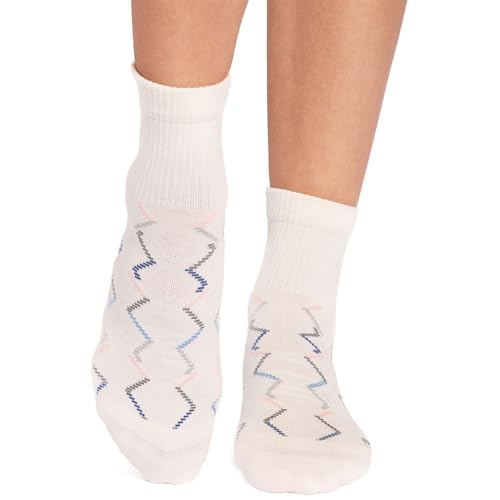 Image of TAVI Aria Pilates Socks - Grip Socks for Women with Non-Slip Grippy Sole and Arch Support, Wear for Yoga, Barre, Dance