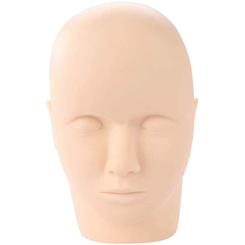 Fake Mannequin Head, Lash Extension Training Practice Head - Image 4