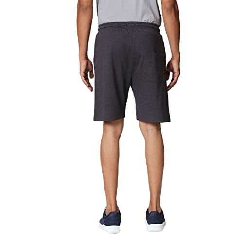 Image of Bewakoof Men's Casual Reflector Melange Shorts