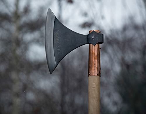 Image of Norse Tradesman Broad Dane Axe, 8.5 in Carbon Steel Blade, 5 ft Haft