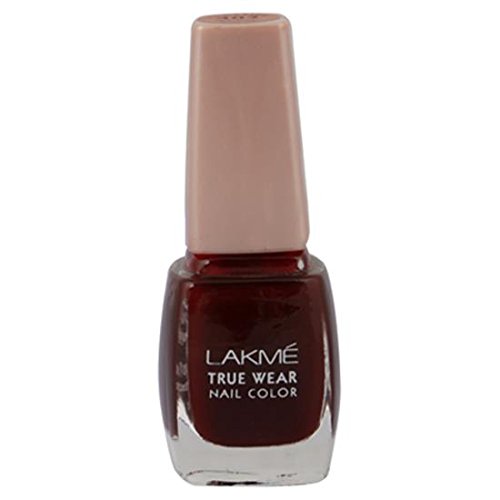 Image of Lakme True Wear Nail Color, Glossy Finish, Reds & Maroons 403, 9 Ml