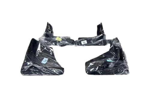 Image of Genuine 2025 Toyota Camry Hybrid Mudguards /MudFlaps - LE & XLE Models - Black -(4 Piece Set) - PK389-33S00-TP