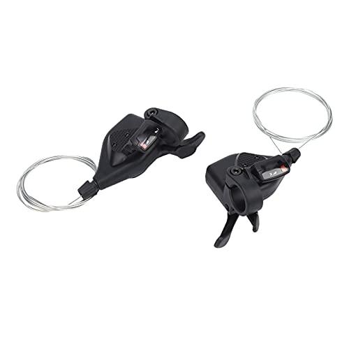 BuyWeek Levier de Changement de Vitesse de Vélo de Montagne, Manettes de Vitesse VTT Droite et Gauche 3x10 Vitesses pour Guidon de Diamètre de 22,2 mm/0,9...