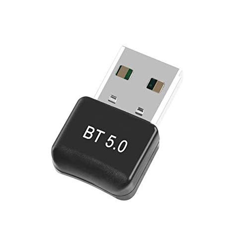 FAGORY Adaptateur Bluetooth 5.0 Dongle  Récepteur Bluetooth pour Windows 10/8.1/8/7/Vista/XP, prise en charge casque Bluetooth, souris, clavier, imprimante Noir