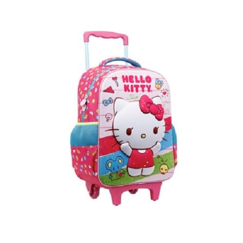 Mochila com Rodinhas 16 Hello Kitty SE 3D 11950 - Xeryus