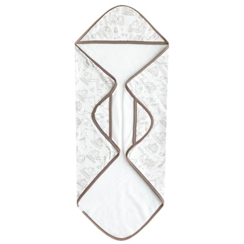 Image of Copper Pearl Premium Knit Hooded Bath Towel Gage
