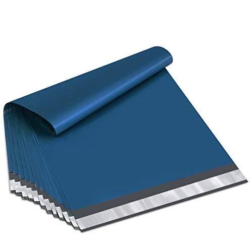 UCGOU Navy Poly Mailers 14.5x19 in, 200 packs, self-sealing