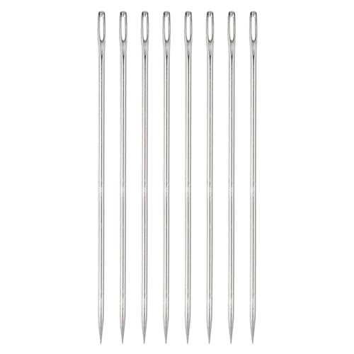 Agujas para coser cuero HARFINGTON de 6 pulgadas que facilitan arreglos de tapicería difíciles
