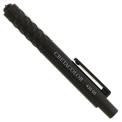 CRETACOLOR 5.6mm Lead Holder, 1 Count (Pack of 1), None ,Black Cover