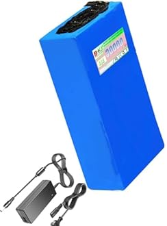 Battery 48V 50Ah 40Ah 30Ah 20Ah Lithium Battery Pack 48 Volts High Power Battery for 250W 750W 1500W 2500W Motors,48V30AH