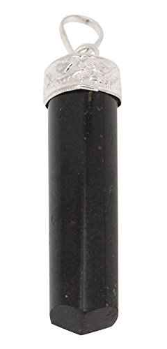 Harmonize Tourmuline Stone Pencil Wand Pendant Reiki Spiritual Reiki Healing Crystal Amulet